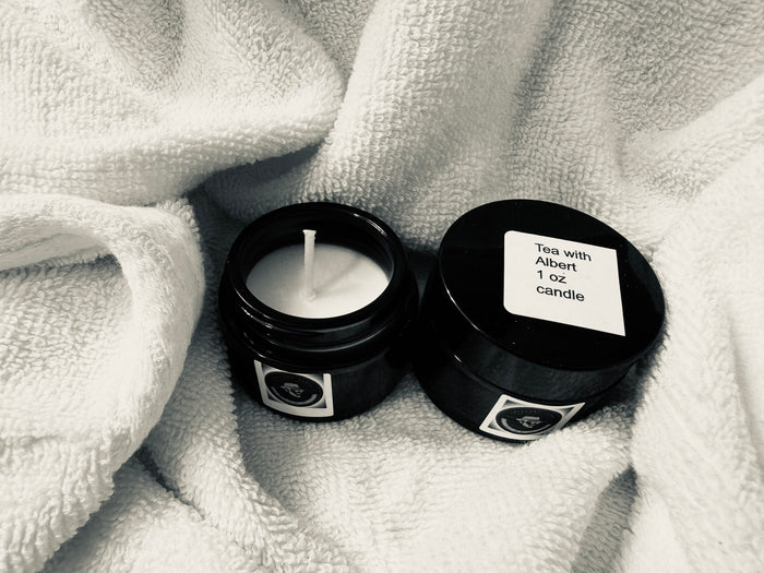 Tea with Albert Candle