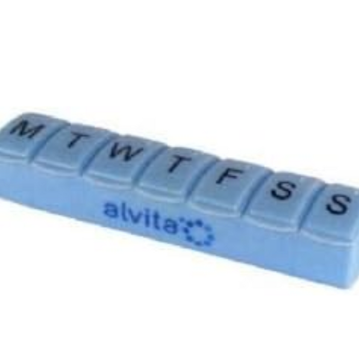 Alvita Large Pill Box 7 Day Pack of 1 (T)