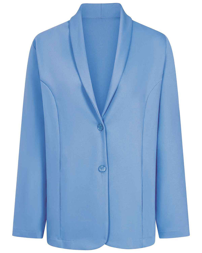Easycare Cornflower Blue Lightweight Jacket - Image 3 - Country Collection