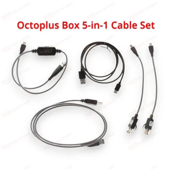 Octoplus Box 5-in-1 Cable Set for Samsung and LG Phones