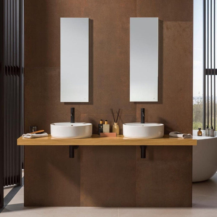 ROUND Bottle Trap - Matt Black Plumbing Products Noken by Porcelanosa