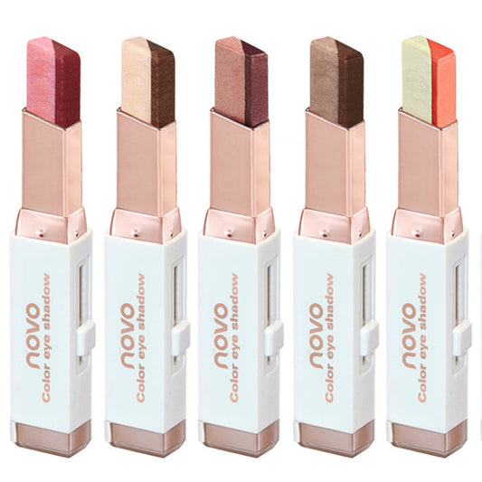 💖2-in-1 Gradient Eye Shadow Stick – Effortless Dual Color Eye Makeup Pencil