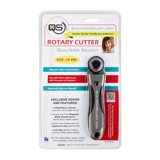 28 mm Rotary Cutter Quilters Select Bernina Jeff Sewing Machine Tools Supplies Accessories