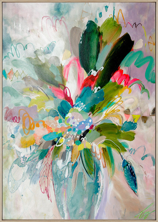 A Big Bundle Of Love  | Framed Canvas