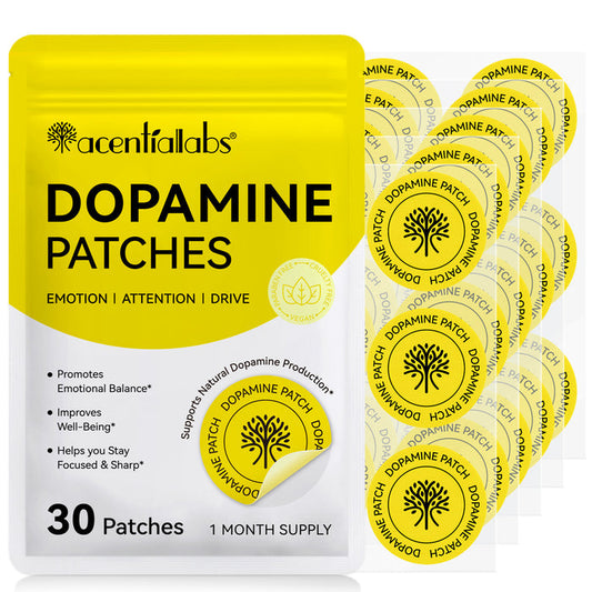 acentiallabs DOPAMINE PATCHES EMOTION I ATTENTION I DRIVE 30 Patches