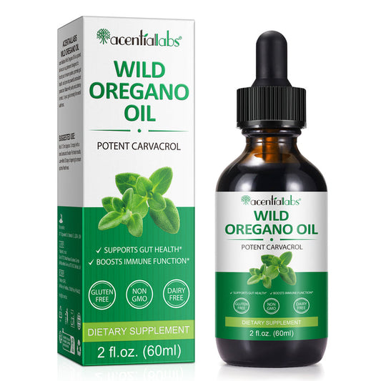 acentiallabs WILD OREGANO OIL POTENT CARVACROL 60ml Liquid Drops