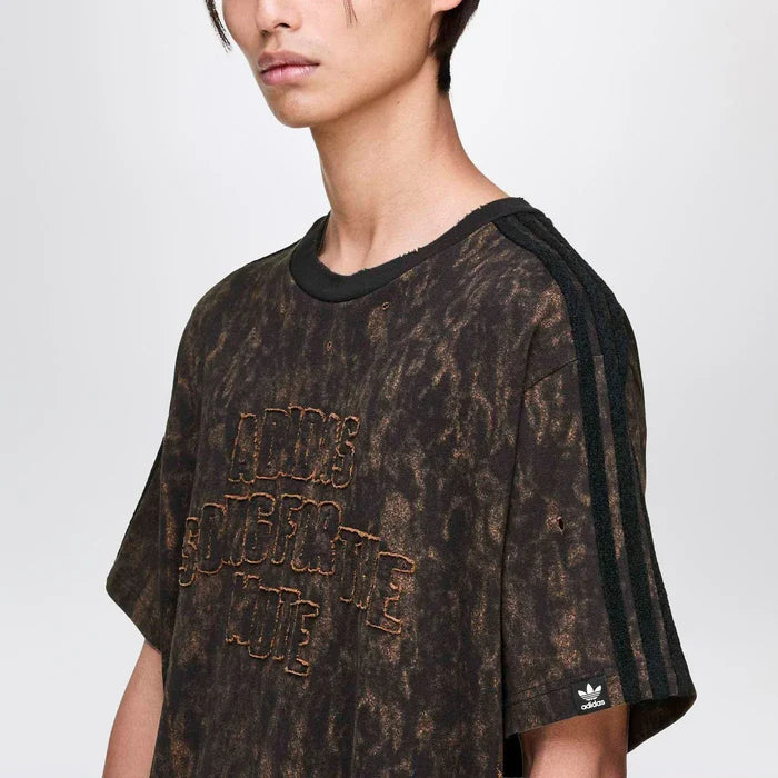 adidas Statement - T-shirt Song For The Mute ADI006 Black/Wild Brown Brand T-Shirts