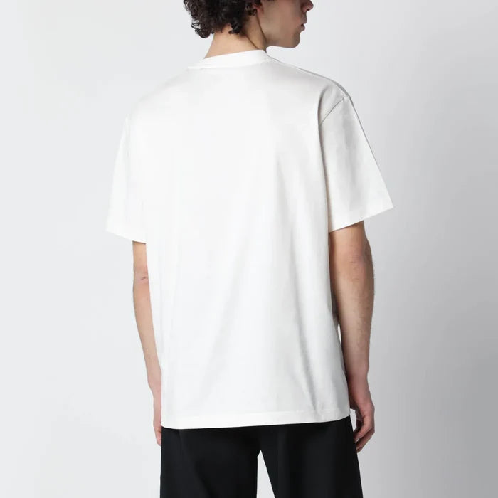 adidas Y-3 - Chalk white T-shirt with logo Brand T-Shirts