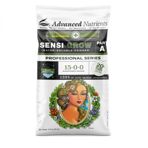 Advanced Nutrients Sensi Pro Grow Part A 25lb Water Soluble Plant Nutrients