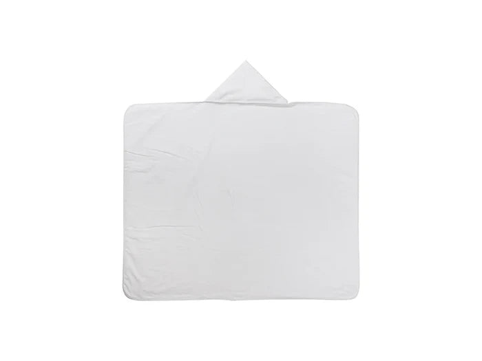 Arctic Fleece Lined Sublimation Blanks Microfiber Hooded Blanket (130*150cm/51.18inchx59.05inch)