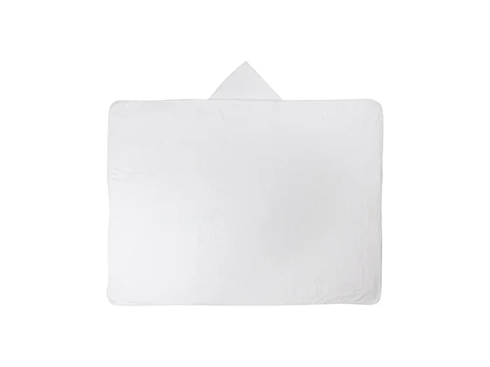 Arctic Fleece Lined Sublimation Blanks Microfiber Hooded Blanket (150*200cm/59.05inchx78.74inch)