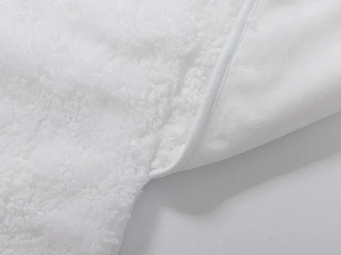 Arctic Fleece Lined Sublimation Blanks Microfiber Hooded Blanket (150*200cm/59.05inchx78.74inch)