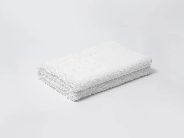 Arctic Fleece Lined Sublimation Leathaire Blanket(White/Beige, 145*203cm/60inchx 80inch)
