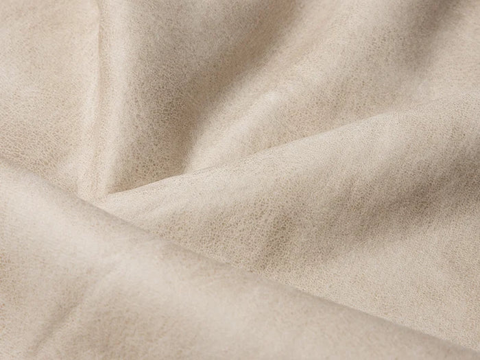 Arctic Fleece Lined Sublimation Leathaire Blanket(White/Beige, 145*203cm/60inchx 80inch)