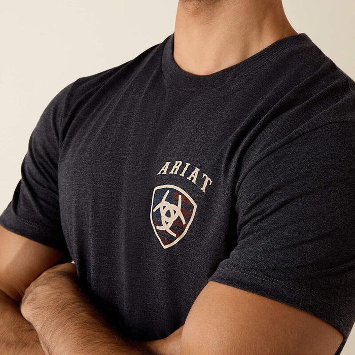Ariat Mens Ariat American Bison Classic Fit T-Shirt