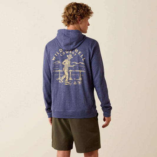 Ariat Mens Lightweight Retro Hoodie
