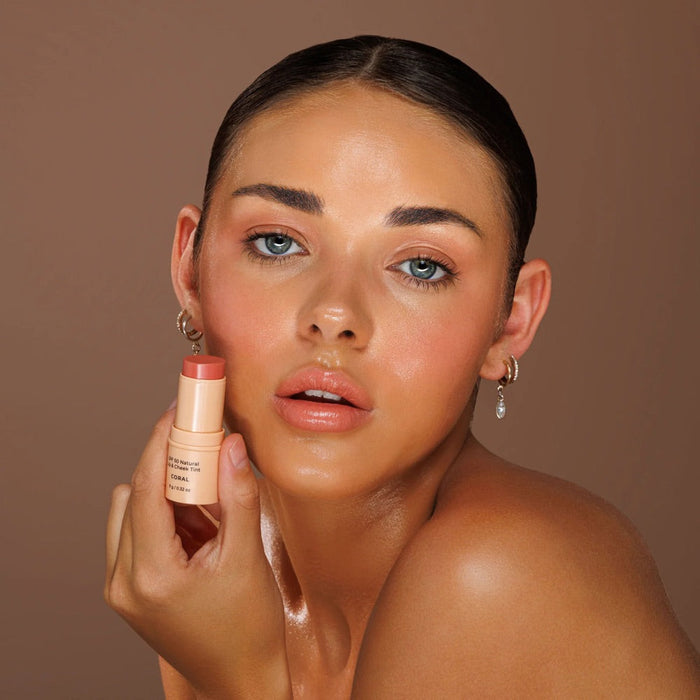 Avocado Zinc SPF50 Natural Lip & Cheek Tint - Coral 9g - L'Organic