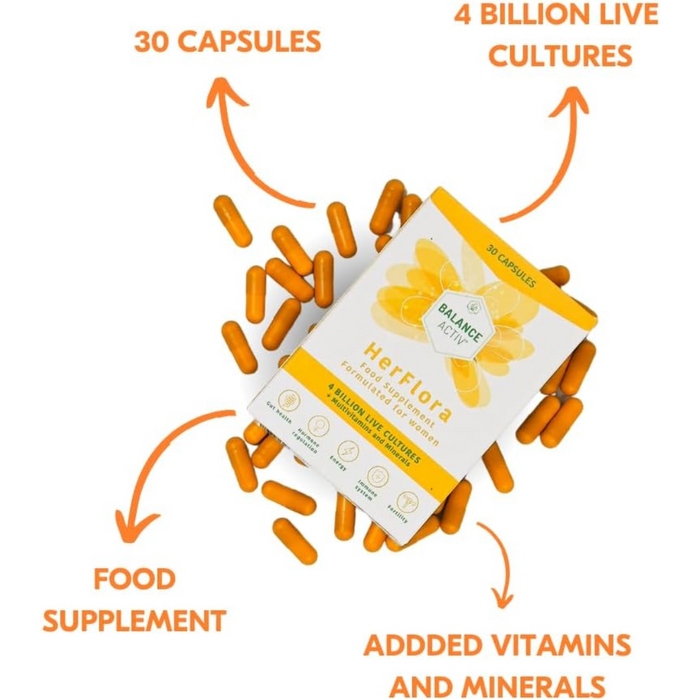Balance Activ HerFlora Daily Supplement 30 Capsules (Pack of 1) (T)