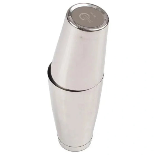 1230 Barfly Cocktail Shaker Set in silver shown on white background.