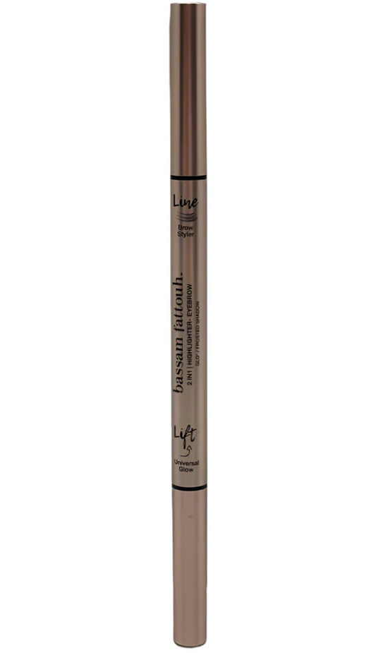 Bassam Fattouh 2In1 Pencil Glo*Frosted Shadow Highlighter