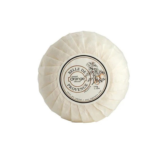 Belle de Provence Sweet Orange Round Soap