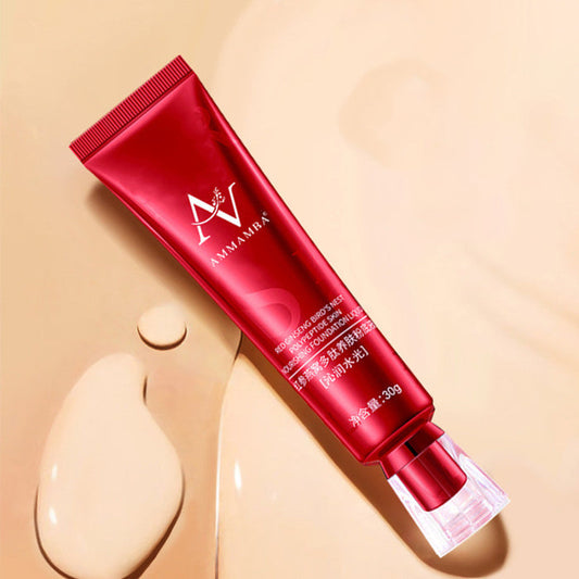 🌸Bird’s Nest Liquid Foundation Concealer – Flawless Full Coverage, Long-Lasting Natural Glow Makeup