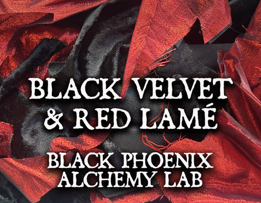 Black Velvet &amp; Red Lamé Perfume Oil