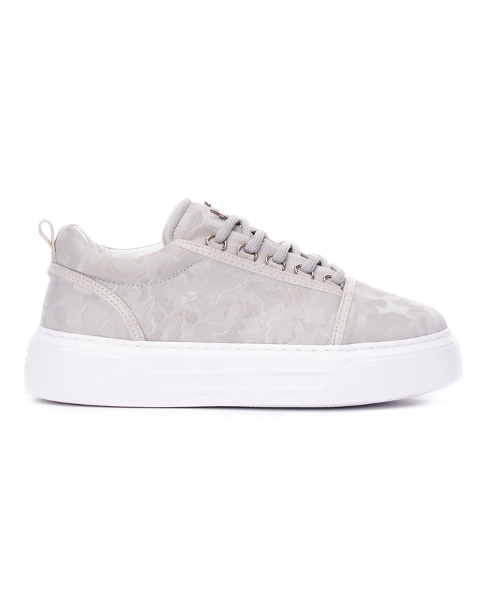 Cercocita Women's Casual Gray Shoes with Crown Camouflage Edition (3)
