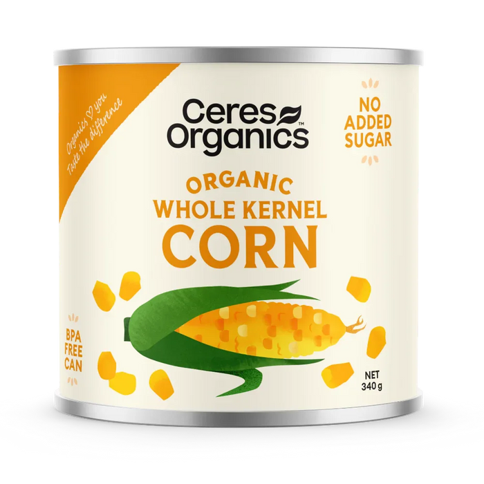 Ceres Organics Corn Kernels - 340g - L'Organic