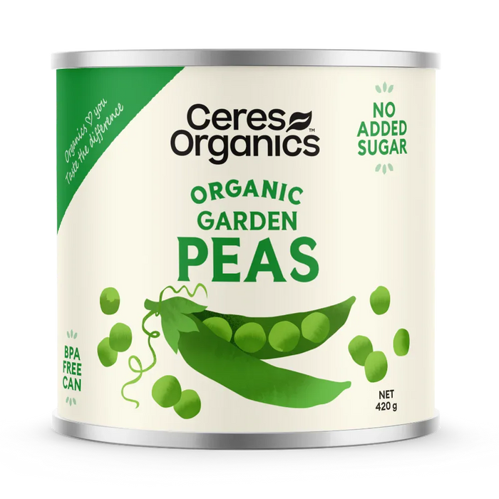 Ceres Organics Garden Peas - 420g - L'Organic