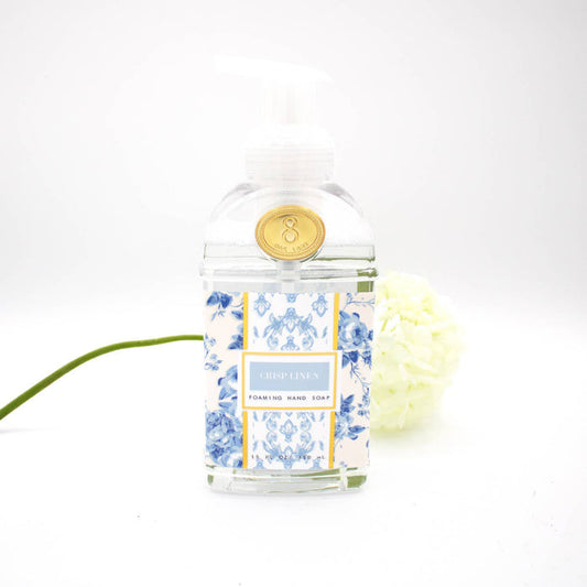 Crisp Linen Foaming Hand Soap by 8 Oak Lane
