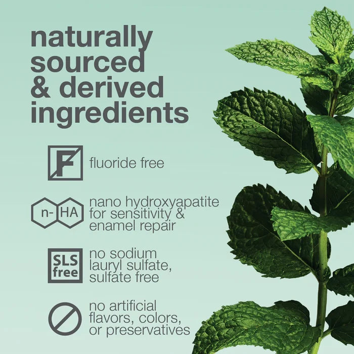 Davids Kids + Adults Nano-Hydroxyapatite Premium Toothpaste - Mild Mint