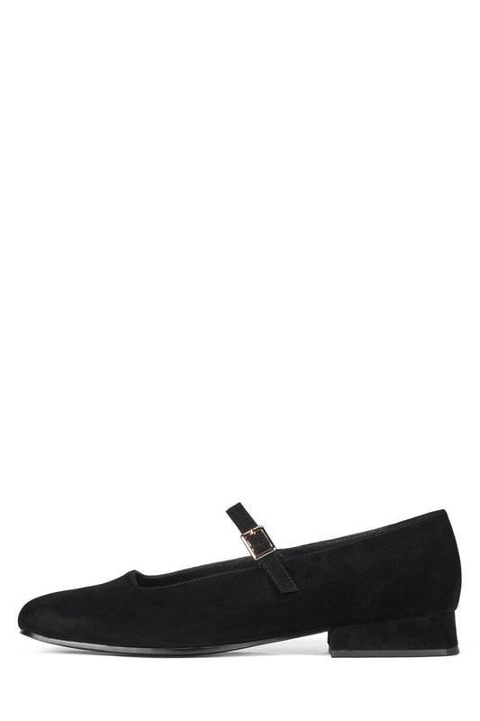 DOLLFACE Black Suede