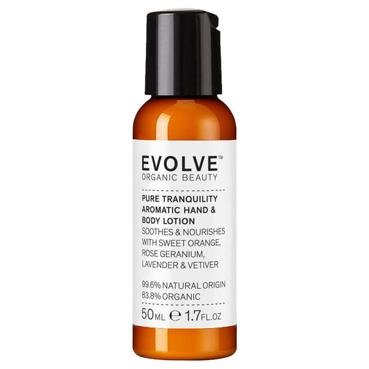 Evolve Organic Beauty Pure Tranquility Hand & Body Lotion 50ml Matkakoko