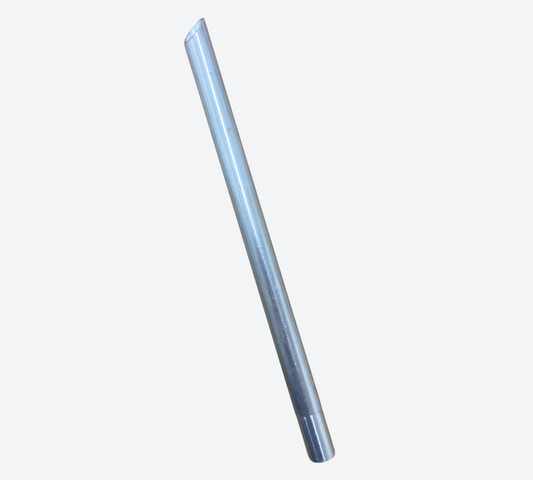 A aluminum extension nozzle designed for the Getxent RASCO air sampling device.