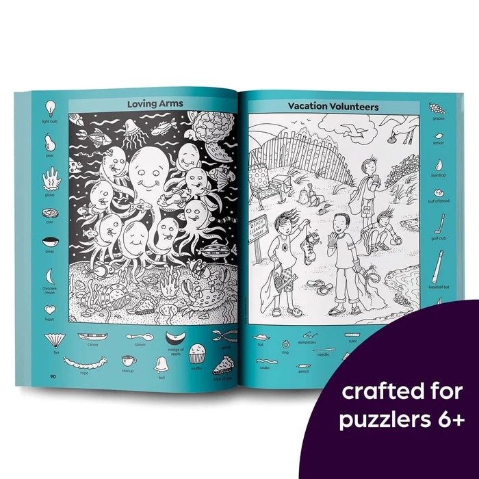 Hidden Pictures Ocean Puzzles