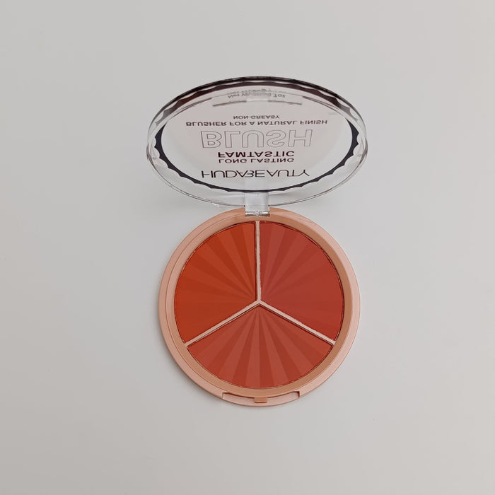 Huda Beauty Long Lasting Famtastic Blush – 3 - in - 1 Natural Finish - Lotshop.pk