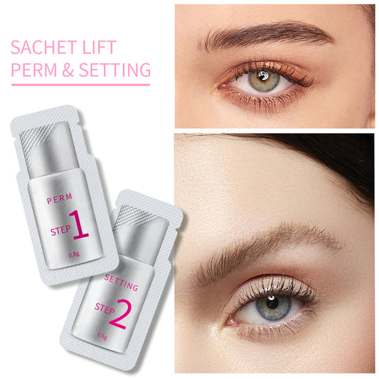 🌸ICONSIGN 10 Pairs Pouch Eyelash Perm Lotion Lashes Lift Quick Perming 5 To 8 Minutes Beauty Makeup Tools