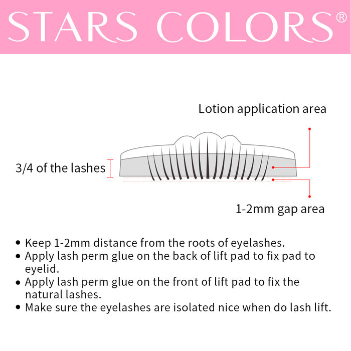 🌸ICONSIGN 10 Pairs Pouch Eyelash Perm Lotion Lashes Lift Quick Perming 5 To 8 Minutes Beauty Makeup Tools