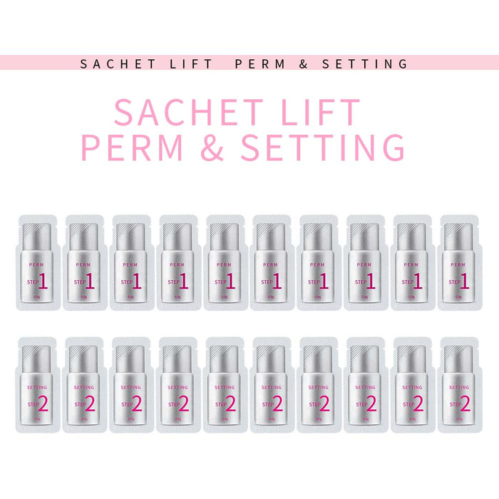 🌸ICONSIGN 10 Pairs Pouch Eyelash Perm Lotion Lashes Lift Quick Perming 5 To 8 Minutes Beauty Makeup Tools