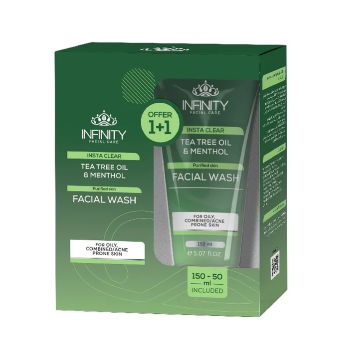 Infinity Facial Care Insta Clear Facial Wash - Promopack
