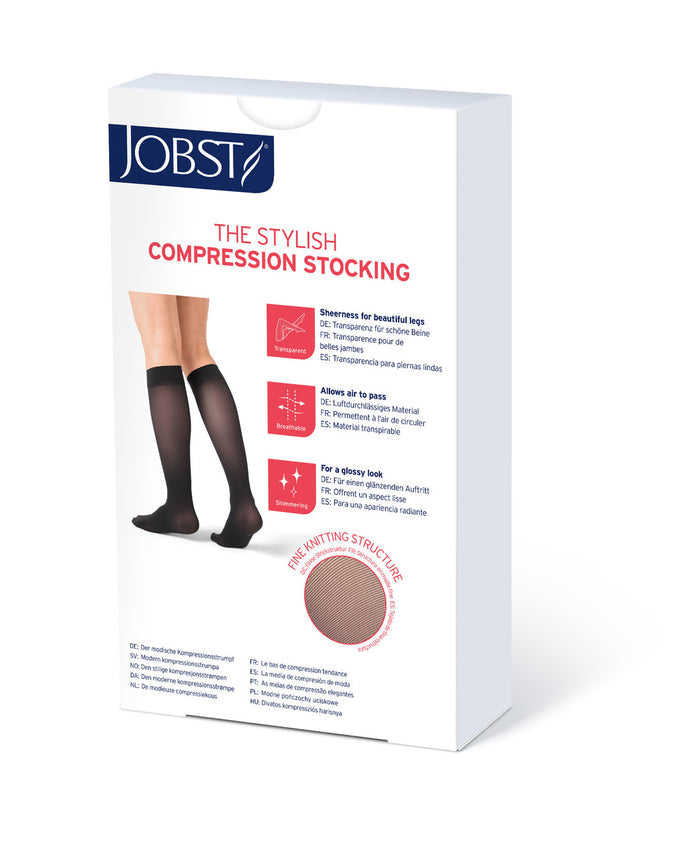 JOBST® UltraSheer Open Toe Knee High 20-30mmHg