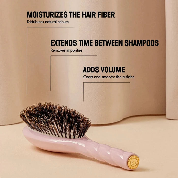 La Bonne Brosse - N.01 The Shine & Care Hair Brush - Lilac Pink
