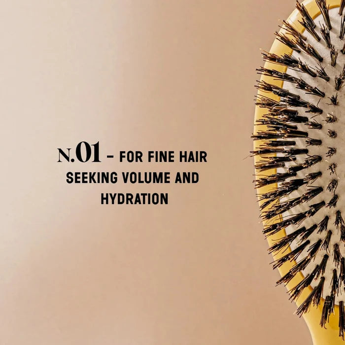 La Bonne Brosse - N.01 The Shine & Care Hair Brush - Saffron Yellow