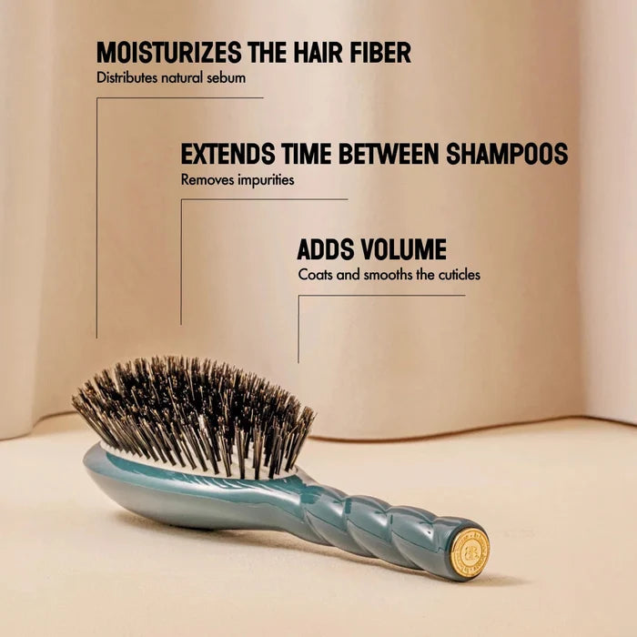 La Bonne Brosse - N.03 The Essential Gentle Scalp Care Hair Brush - Ink Blue