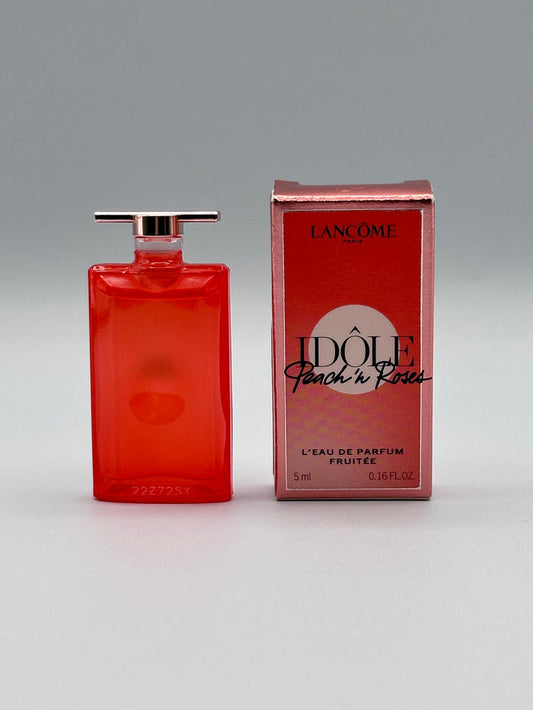 Lancome Idole Peach 'N Roses L'eau de Parfum Fruitee - Mini Perfume - 5ml