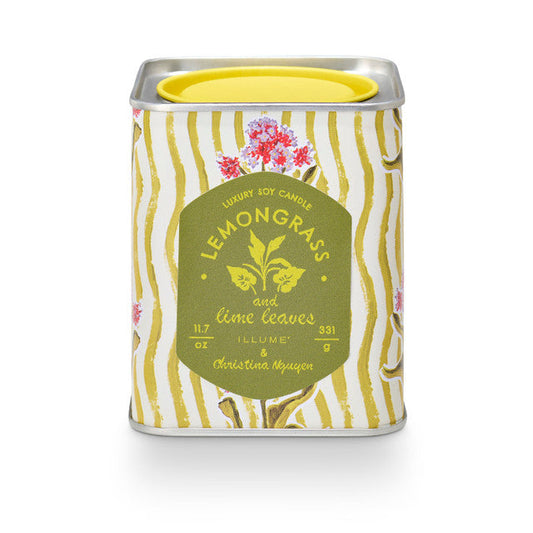 Lemongrass & Lime Leaves Tin Candle