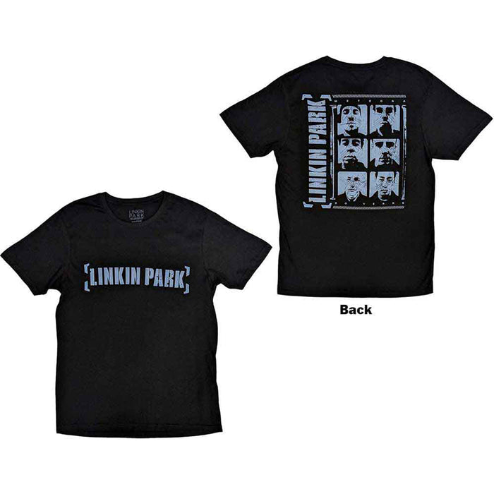 LINKIN PARK - METEORA PORTRAITS - T-Shirt Black (Back Print)