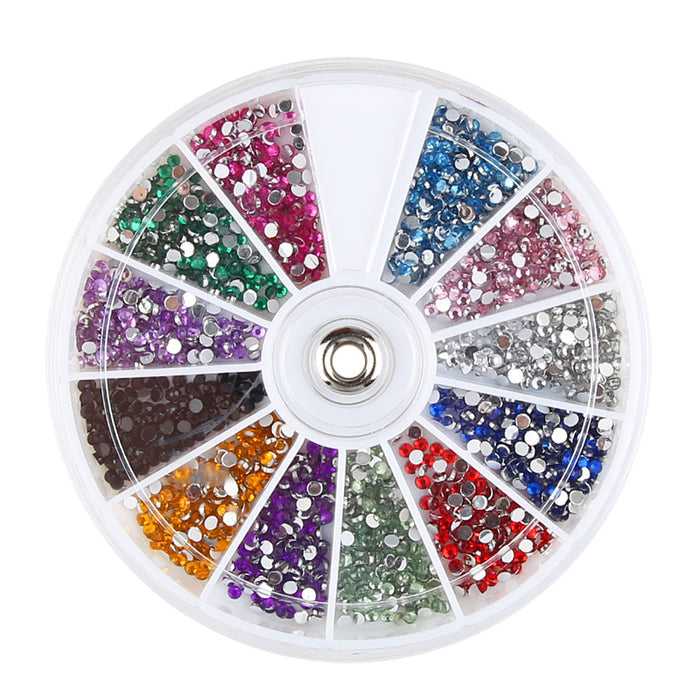 💎Luxury Diamond Rhinestone Press-On Nails Set | 3D Bling Reusable Fake Nails (12 Stunning Colors)