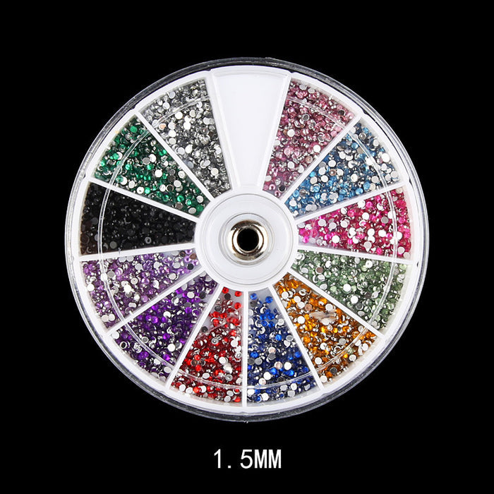 💎Luxury Diamond Rhinestone Press-On Nails Set | 3D Bling Reusable Fake Nails (12 Stunning Colors)